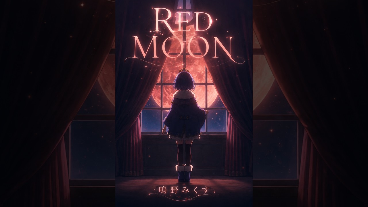 弊社制作の楽曲「RED MOON」のミュージックビデオ
